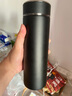 希諾（heenoor）保溫杯304不銹鋼男士泡茶杯禮盒商務(wù)大容量帶濾網(wǎng)磨砂高檔保暖杯 XN-3303-610ML 磨砂黑 曬單實(shí)拍圖