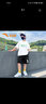 安踏男童運(yùn)動(dòng)套裝夏裝冰絲速干短袖短褲兩件套T恤五分褲兒童衣服 白T黑褲5103H 170 曬單實(shí)拍圖