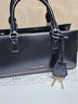 CHARLES&KEITHkerry單肩包簡(jiǎn)約掛飾手提斜挎包女生日禮物CK2-30271481 Black黑色 小包 曬單實(shí)拍圖