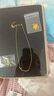 潮宏基足金5G黃金項鏈女計價(jià) 莫比烏斯環(huán) XQG30004360 約3.8g 生日禮物 曬單實(shí)拍圖
