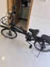 鳳凰（Phoenix） 折疊自行車(chē)女男士?jì)和瘜W(xué)生輕便攜免安裝載可折疊小輪單車(chē) 【免安裝/鋼架】7速18刀黑色 20寸【適合身高145-175cm】 曬單實(shí)拍圖