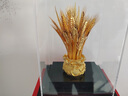 班德拉斯金箔麥穗擺件開(kāi)業(yè)大吉擺件高檔工藝品辦公室裝飾新家禮物喬遷 曬單實(shí)拍圖