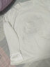 啄木鳥(niǎo)（TUCANO）新中式棉T恤女2025春秋上衣國風(fēng)設計感圓領(lǐng)刺繡修身顯瘦長(cháng)袖T恤 白色 【重工刺繡】 XL 110-120斤 曬單實(shí)拍圖