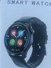 X2025新款watch gt3智能手表環(huán)藍(lán)牙通話男多功能運(yùn)動(dòng)跑步心率血壓檢測(cè)女士情侶手表環(huán)情人節(jié)禮物 橡膠黑色：接打電話、音樂播放、離線支付 曬單實(shí)拍圖