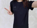 訊印衣冰絲速干工作服T恤短袖定制LOGO透氣戶外團(tuán)隊(duì)工裝圓領(lǐng)廣告衫印字 防紫外線防曬T恤訂做 L 曬單實(shí)拍圖