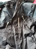 工作服棉衣 男士冬季新品長(cháng)袖工裝棉服 加厚防寒勞保服上衣大衣 汽修車(chē)間工作服棉襖 黑色 2XL 曬單實(shí)拍圖
