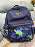 卡拉羊（KALA·Y）小學(xué)生書(shū)包輕便游學(xué)包初中生背包卡通圖案超輕男女雙肩包 小號-藏青 曬單實(shí)拍圖