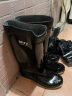 回力雨鞋男高筒防水鞋户外雨天耐磨胶鞋不易滑雨靴套鞋827黑色高筒44 实拍图