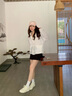 CAMILA KSENIA小白鞋女2025新款夏季時尚板鞋百搭休閑運動鞋子女品牌 白色 37 曬單實拍圖