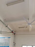 日彩（ricai）工業(yè)吊扇大功率大吊扇80吋大型電風(fēng)扇工業(yè)倉(cāng)庫(kù)廠(chǎng)房車(chē)間商務(wù)2米大風(fēng)力工廠(chǎng)電扇 80寸大吊扇白色(銅線(xiàn)電機(jī))五檔 曬單實(shí)拍圖