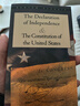 英文原版 獨立宣言與美國憲法 The Declaration of Independence and 曬單實(shí)拍圖