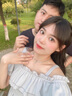 勞拉圖（LAOLATU）品牌磨砂伴你同行情侶戒指一對表白求訂結(jié)婚對戒生日禮物送女友 伴你同行情侶對戒 開口可調(diào)節(jié)-【免費刻字】 曬單實拍圖