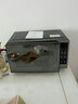 美的（Midea）變頻微波爐23L家用900W觸摸一鍵斷電雙模燒烤殺菌PC23W6微晶面板平板不沾自動(dòng)菜單解凍 黑色 曬單實(shí)拍圖