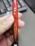 斑马牌（ZEBRA）小楷 学生毛笔练字笔 书法笔请柬笔 WF1-S 红黑笔杆 单支装 实拍图