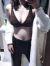 深V內衣女三角杯小胸聚攏美拉德無(wú)鋼圈性感法式胸罩美背文胸套裝 棕褐色套裝 S 推薦70B 70C 70D的小姐姐 曬單實(shí)拍圖