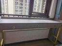 寒嬋 跨床桌小型書桌 小戶型輕奢跨床桌可移動床上桌梳妝臺電腦桌臥室現(xiàn)代多功能床床尾桌 灰色雙層翻蓋140*40*93 曬單實拍圖