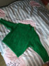 gxg.kids童装儿童毛衣22冬新品多色男童套头毛衣女童针织衫半高领 绿色 90cm 实拍图