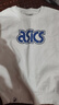 asics亞瑟士童裝男女兒童中大童圓領(lǐng)印花休閑衛衣LOGO款 00白色 130 cm 曬單實(shí)拍圖