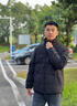 李寧蓄熱升溫羽絨服男子時(shí)尚80%鴨絨短款立領(lǐng)外套AYMU119 曬單實(shí)拍圖