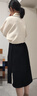 妍莉芬（yanlifen）2025春季搭配衣服女裝新中式國(guó)風(fēng)針織毛衣連衣裙子穿搭套裝女春秋 針織開(kāi)衫+黑色裙子 2XL 曬單實(shí)拍圖