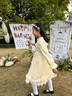 安妮優(yōu)兒女童連衣裙秋裝2025兒童蓬蓬紗公主裙洋氣女孩裙子 香檳色 140 曬單實(shí)拍圖