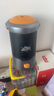 得力（deli）學生大口徑全自動電動削筆機兒童削筆器卷筆轉(zhuǎn)筆削筆刀削加粗桿大三角鉛筆電動文具生日開學禮物灰 曬單實拍圖