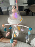 新生嬰兒床鈴0-1歲3-6個(gè)月寶寶玩具可旋轉(zhuǎn)床頭搖鈴車掛件懸掛 遙控夜燈版/充電電池/粉色2688 曬單實(shí)拍圖