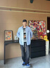 洛茲牛仔褲男2025春夏季寬松直筒闊腿休閑褲子男款百搭潮流美式長(cháng)褲 黑色 L 曬單實(shí)拍圖