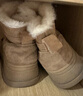 百麗時(shí)尚戶(hù)外雪地靴女商場(chǎng)保暖加絨短靴D1R1DDD4 棕色 37 曬單實(shí)拍圖
