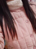 浪莎（LangSha）睡衣女冬季三層夾棉加厚加絨保暖家居服女士冬天法蘭絨可外穿套裝 1715柔沙粉 M 【150-160cm/90-110斤】 曬單實(shí)拍圖