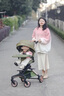 beunty巴比特嬰兒推車0-6歲可躺可坐2025新款嬰兒車雙向減震寶寶手推車溜娃車 【星空綠】雙向舒適頭等艙+餐盤 曬單實(shí)拍圖