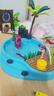 摩比世界（playmobil）仿真模型火警兒童恐龍系列德國原裝進(jìn)口男女孩玩具益智拼裝積木 70610-帶噴水器的游泳池 曬單實(shí)拍圖