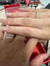 唯一（Winy）情侶戒指對戒女一對送女友老婆925銀結(jié)婚紀(jì)念日生日禮物女生首飾 曬單實(shí)拍圖