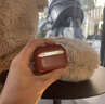 杉哲【沄衫甄選】適用蘋(píng)果airpods4保護套airpodspro代真皮瘋牛皮airpods2/3代耳機套新款瘋馬皮套男女 【淺棕色】100%進(jìn)口油臘瘋馬皮 Airpods 4 曬單實(shí)拍圖