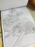 鳩雨兒童線描臨摹畫(huà)冊(cè)中國(guó)畫(huà)白描本涂色畫(huà)國(guó)畫(huà)素描入門(mén)套裝涂鴉繪畫(huà)本H 【超值套裝3】4本 曬單實(shí)拍圖