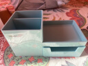 得力（deli）居家文具收纳盒 首饰小物件桌面收纳盒 储物盒 笔筒 浅蓝8907 实拍图