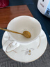 品來(lái)運陶瓷茶杯歐式骨瓷咖啡杯套裝下午茶具創(chuàng  )意英式紅茶杯田園風(fēng)情水杯 天鵝湖 杯碟 曬單實(shí)拍圖