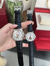 I&W CARNIVAL HWGUOJI 瑞士品牌情侶手表情侶款一對全自動機械表情侶表七夕情人節(jié)禮物 8681銀白/進口機芯/定制刻字 曬單實拍圖