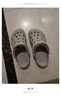 卡駱馳（CROCS）洞洞鞋貝雅男鞋女鞋輕便耐磨一腳蹬拖鞋休閑鞋|10126 卵石色-2V3 37 /38(230mm) 曬單實(shí)拍圖