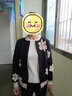 俞兆林矮個(gè)2025子媽媽春秋毛衣外穿中年婦女針織外套中老年女裝短款上衣 黑色 L (建議105-120斤) 曬單實(shí)拍圖