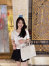MARIE CLAIRE包包法國奢侈品牌2025新款手提包女士MC女包單肩包七夕禮物送老婆 米白 現(xiàn)貨當(dāng)天發(fā)送labubu掛飾 中包送labubu掛飾 曬單實拍圖