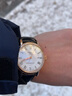 【二手95新】天梭(TISSOT)卡森系列T085.407自動(dòng)機械男士腕表瑞士手表回收39.2mm 羅馬白皮-玫瑰金T085.407.36.013.0 曬單實(shí)拍圖