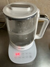THERMOS（膳魔師）養(yǎng)生壺1.5L燉煮壺泡茶器養(yǎng)生燒水壺恒溫壺純鈦煮茶壺玻璃家用電熱水壺 白色 1.5L 曬單實(shí)拍圖