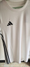Adidas阿迪達(dá)斯短袖男裝運(yùn)動服飾男士T恤衣服夏季速干透氣圓領(lǐng)跑步短T 白色 H44526 L 曬單實(shí)拍圖