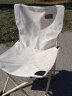 探险者（TAN XIAN ZHE） 户外折叠椅子便携垂钓野餐椅靠背露营写生沙滩椅马扎凳垂钓鱼椅 加固大号-升级皮质logo 实拍图