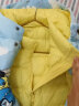 巴拉巴拉男童女童儿童羽绒服冬新款服三防宝宝防水防风两件套潮中长款 蓝白外套+黄色内胆-00481 110cm 实拍图