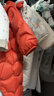 巴拉巴拉童裝嬰兒連體衣輕薄羽絨服寶寶衣服2025冬裝抱衣爬服男童女童萌趣 紅色糖葫蘆-白鴨絨 90 cm-充絨量47g 曬單實(shí)拍圖