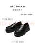 愛步（ECCO）樂福鞋 時尚厚底增高休閑皮鞋女 蹤跡30女鞋系列220723 黑色 35 曬單實拍圖