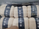 帝諾羊絨線圍巾線手工編織diy織圍巾毛線材料包粗毛線團圍脖線羊毛線 50奶酪 曬單實拍圖
