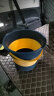 悦卡多功能折叠水桶洗车桶 车用收纳桶户外钓鱼储水桶便携式 大号16L 实拍图